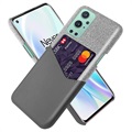 KSQ OnePlus 9 Pro Case s vreckom na kartu - šedá
