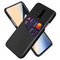 KSQ OnePlus 7 Pro Case s vreckom na kartu - čierna