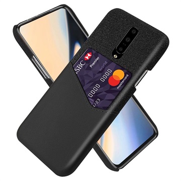KSQ OnePlus 7 Pro Case s vreckom na kartu - čierna