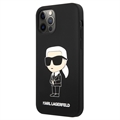 Karl Lagerfeld iPhone 12/12 Pro Silikone Case - Black