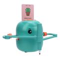 Kids Art Learning Robot Drawing Machine with 100 Activity Cards - Green