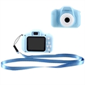 Detský digitálny fotoaparát s 32 GB pamäťovou kartou – Modrý