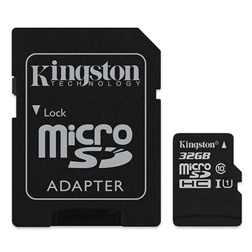 Kingston Canvas Vyberte pamäťovú kartu MicrosDHC SDCS2/32 GB - 32 GB