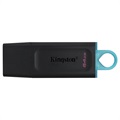 Kingston DataTraveler Exodia Flash Drive - 64 GB - Teal / Black