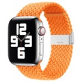 Apple Watch Series Ultra 2/Ultra/9/8/7/SE/6/5/4/3/2/1 pletený popruh - 45 mm/44 mm/42 mm - pomaranč