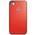 iPhone 4 / 4s Krusell Glasscover Case - červená
