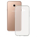 KSIX Flex Ultrathin Samsung Galaxy J4+ TPU - priehľadný