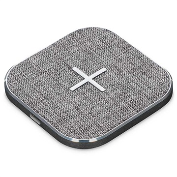 Ksix Universal Fast Wireless Charger - 15W - Grey
