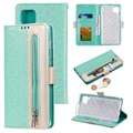 Čipkovaný vzor Huawei P40 Lite Wallet Case - Green
