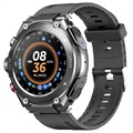 Lemfo T92 Smartwatch s slúchadlami TWS - iOS/Android - čierna