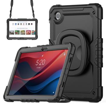 Lenovo Tab M11 Heavy Duty 360 Case with Hand Strap - Black