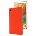 Samsung Galaxy Tab A7 Lite Lite Liquid Silikone Case - červená
