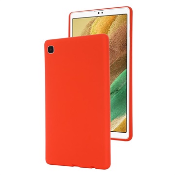 Samsung Galaxy Tab A7 Lite Lite Liquid Silikone Case - červená