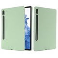 Samsung Galaxy Tab S8/S7 Kvapalina Silikón - zelená