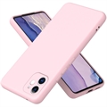 iPhone 11 Liquid Silicone Puzdro - Ružová