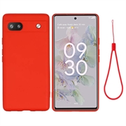 Google Pixel 6a Tekuté Silikónové Puzdro