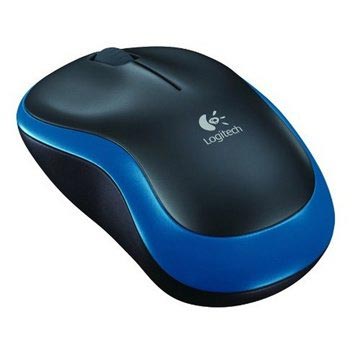 Logitech M185 Bezdrôtová myš - modrá