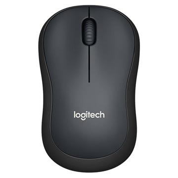 Logitech M220 Tichá bezdrôtová myš - čierna