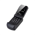 Long -CZ J9 Mini Flip Phone - GSM, Bluetooth - Čierna