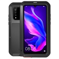 Love Mei Výkonný Huawei P30 Lite Hybrid Case - Čierna