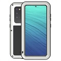 Love Mei Výkonný Samsung Galaxy S20 Hybrid Case - Silver