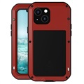Love Mei Výkonný iPhone 13 Mini Hybrid Case - Red
