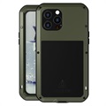 Love Mei Výkonný iPhone 13 Pro Max Hybrid Case - Green