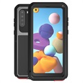Love Mei Výkonný Samsung Galaxy A21 Hybrid Case (Otvorený box vyhovuje) - Black