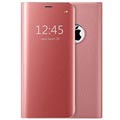 Luxury Series Mirror View iPhone 7 Plus / 8 Plus Flip Case - Rose Gold