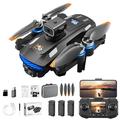 M6 Brushless Foldable Drone with Dual Cameras and Obstacle Avoidance - Black