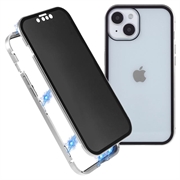 Magnetické Puzdro na iPhone 15 Plus s Tvrdeným Sklom na Ochranu Súkromia