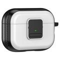 Magnetické puzdro pre Apple AirPods Pro , dizajn s prackou Bluetooth kryt slúchadiel TPU s karabínou
