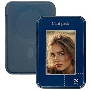 Magnetic E-Ink Card Holder / Wallet w. NFC Display Projection