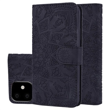 Mandala Series iPhone 11 peňaženka s stojanom