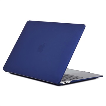 MacBook Air 13.3 "2018 A1932 Matt Plast Case - Dark Blue