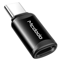 Mcdodo Extreme Séria OT-7700 Lightning / USB-C Adaptér - Čierna