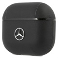 Mercedes -Benz Electronic Line AirPods 3 kožené puzdro - čierna