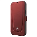 Mercedes -Benz Urban Line iPhone 12/12 Pro Wallet Leather Case - Red