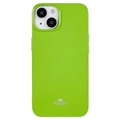 Puzdro iPhone 14 Plus Mercury Goospery Glitter – Zelená