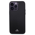 Puzdro iPhone 15 Pro Mercury Goospery Glitter – Čierne