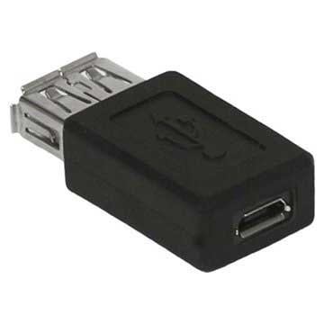MicroSB ženský / USB ženský adaptér