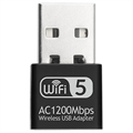 Mini Dvojpásmový Bezdrôtový USB Adaptér - 1200Mb/s
