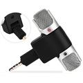 Mini prenosný mikrofón pre smartfóny a tablety - 3,5 mm