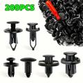 Mixed Plastic Car Door Panel Fastener Set - 200 Pcs.