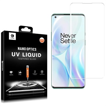 Mocolo UV OnePlus 8 Pro Temperovaný sklenený chránič obrazovky - číry