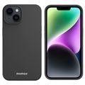 Momax Silicone 2.0 iPhone 14 Hybridné Puzdro - Čierna