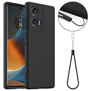 Tekuté silikónové puzdro na Motorola Edge 50 Fusion - kompatibilné s MagSafe