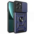 Motorola Moto G Power (2025) Rotary Ring Hybrid Case with Camera Shield