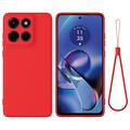 Motorola Moto G Stylus 5G (2025) Liquid Silicone Case with Hand Strap