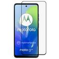 Motorola Moto G04 Úplný chránič sklenenej obrazovky - Čierny okraj